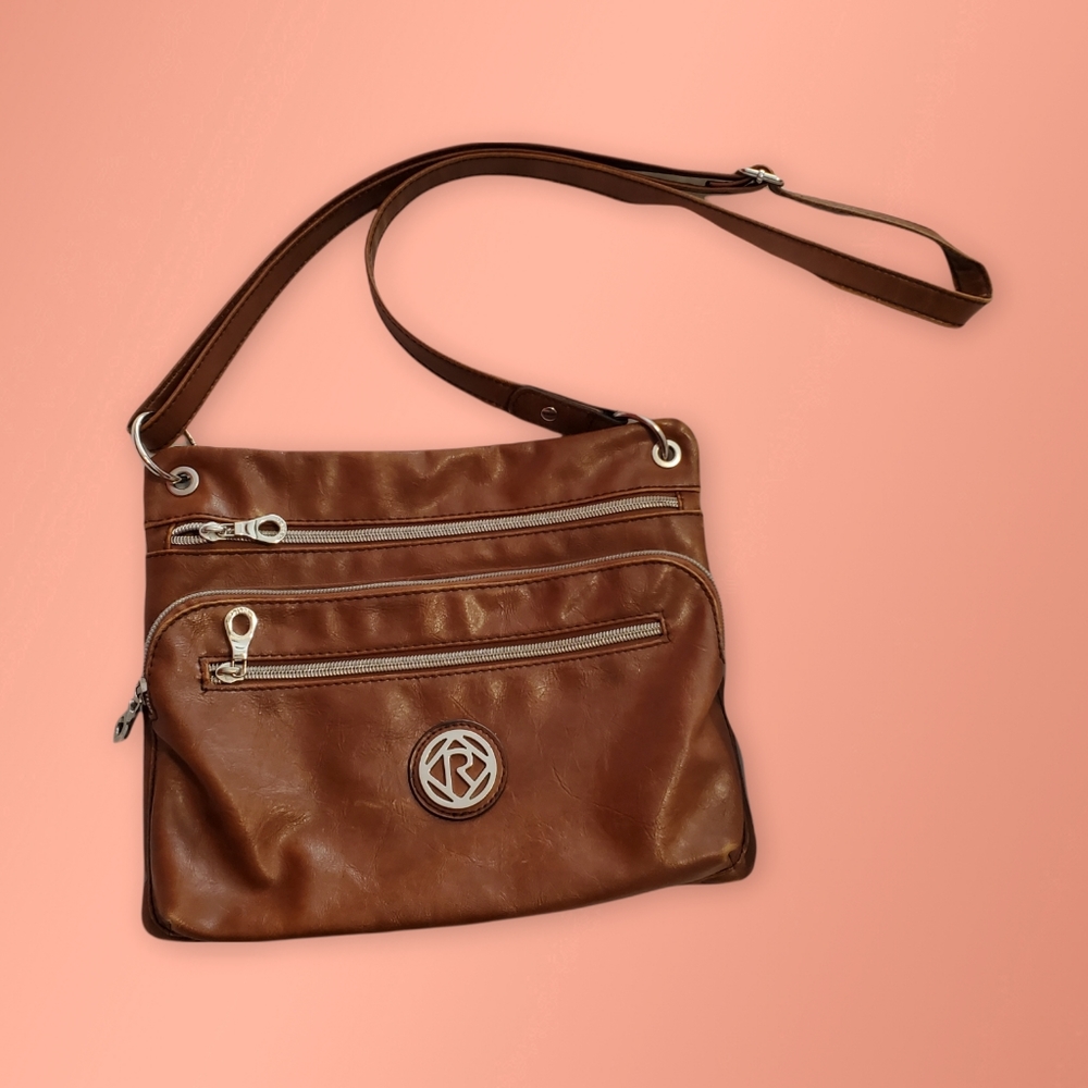 Relic Faux Leather Crossbody Bag